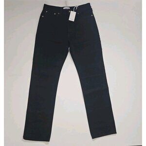 Madewell X Alexa Chung Dream Jean 501 Black Wash Size 28 NWT